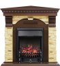 Каминокомплект Royal Flame Dublin угловой с очагом Fobos FX Brass