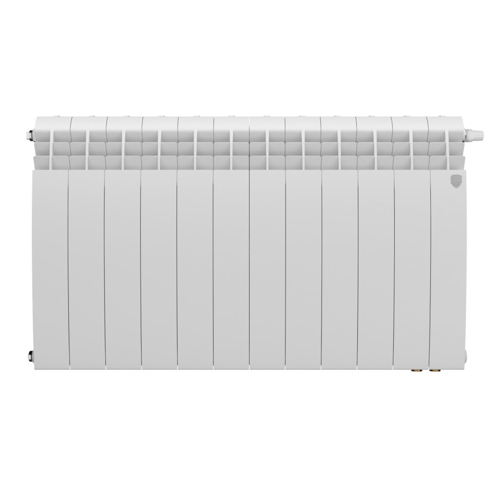 Биметаллический радиатор отопления Royal Thermo BiLiner 500 Bianco Traffico VR80 8 секций