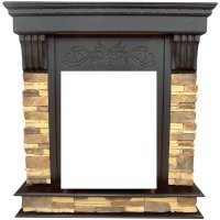 Портал Interflame Брайт венге под классический очаг