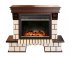 Каминокомплект RealFlame Stone new 26/HL с очагом MoonBlaze LUX Black/Brass