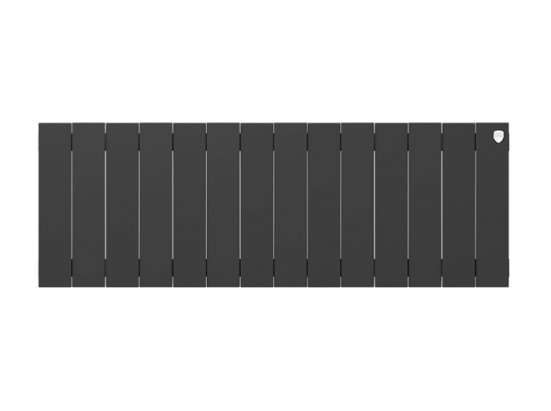 Биметаллический радиатор отопления Royal Thermo PianoForte 300 14 секций Noir Sable