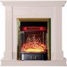 Каминокомплект Interflame Берта с очагом Majestic FX M Brass бежевый