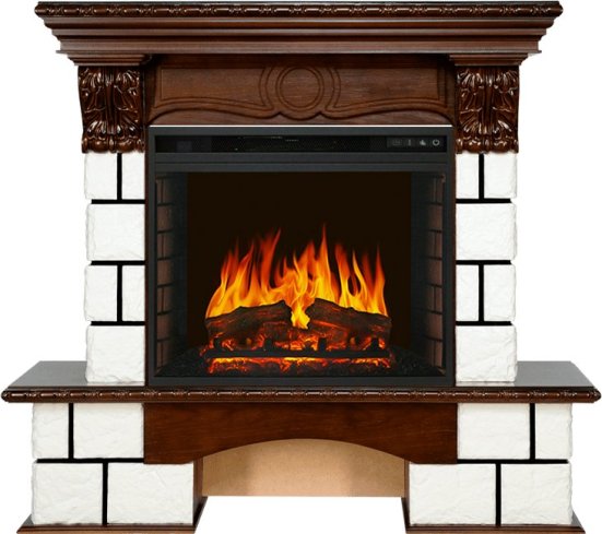 Каминокомплект Royal Flame Pierre Luxe c очагом Vision 23 EF LED FX