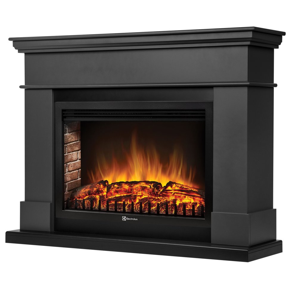 Каминокомплект Firelight California 30 с очагом Electrolux EFP/P-3020LS N графит