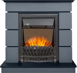 Каминокомплект Royal Flame Modern (Разборный) с очагом Aspen Black серый графит