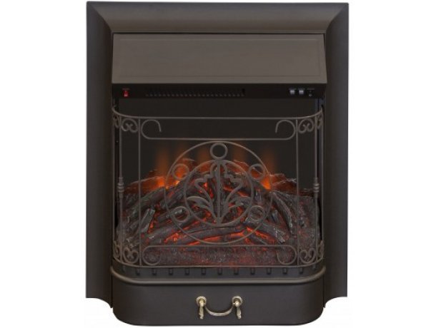 Каминокомплект RealFlame Andrea Corner с очагом Majestic Lux Black S