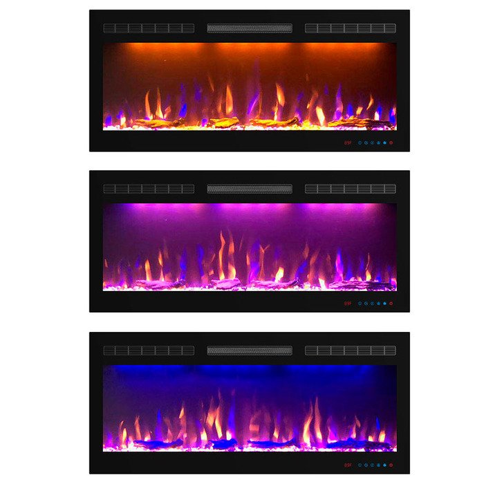 Каминокомплект Royal Flame California Graphite Grey с очагом Crystal 40 RF