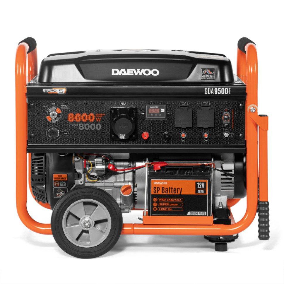Генератор бензиновый Daewoo GDA 9500E
