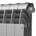 Биметаллический радиатор отопления Royal Thermo BiLiner 500 V 8 секций Silver Satin