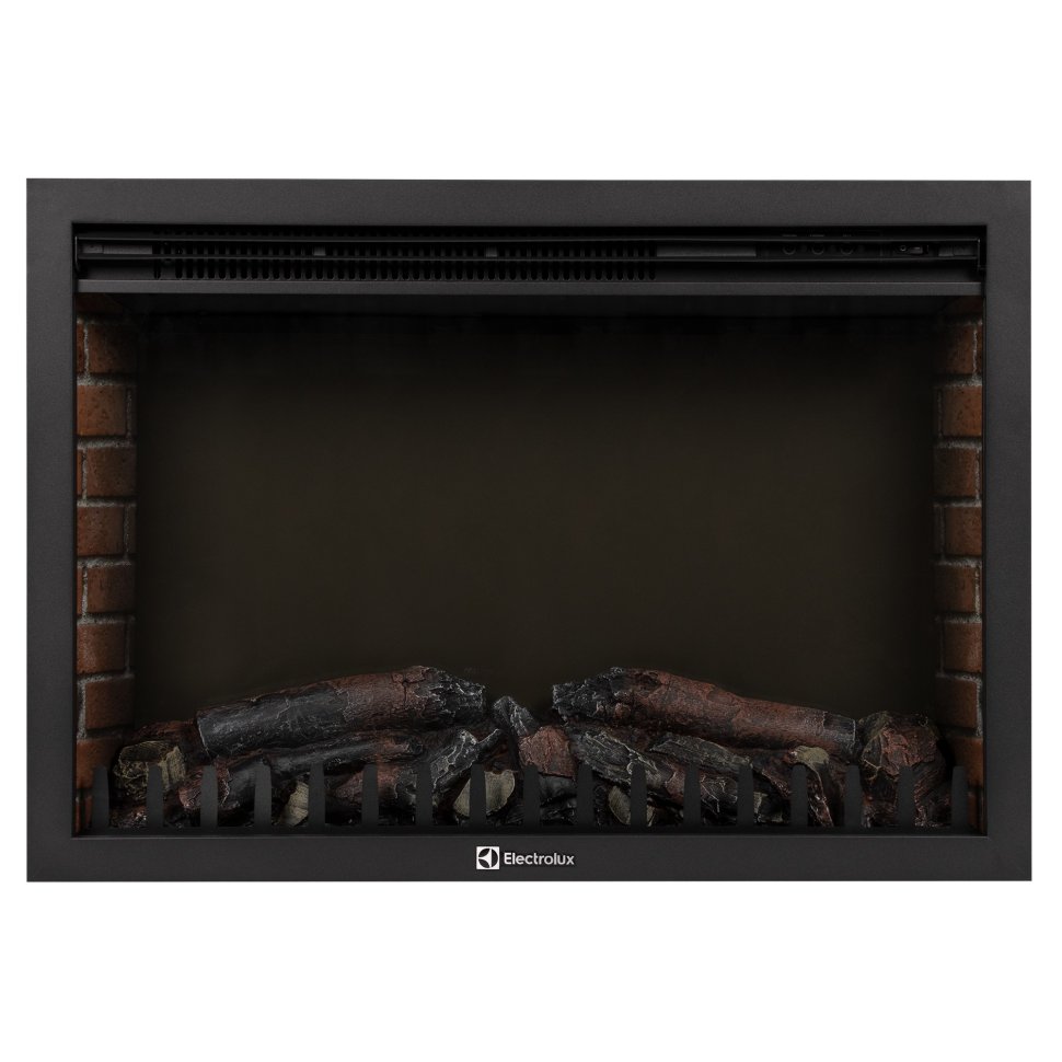 Каминокомплект Firelight Bricks 30 с очагом Electrolux EFP/P-3020LS N камень бежевый/шпон темный дуб