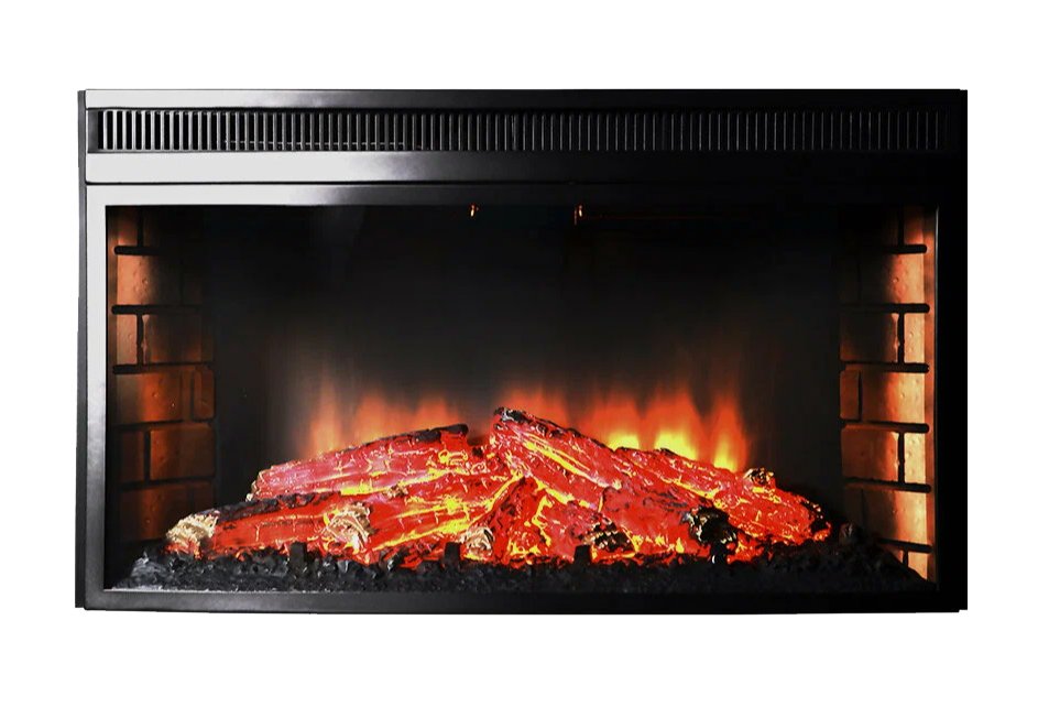 Каминокомплект Interflame Лонг с очагом Panoramic 33W LED FX белый