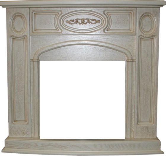 Портал Interflame Юнона бежевый с золотой патиной под очаги Panoramic 25