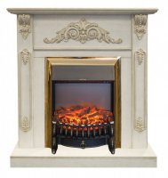 Каминокомплект RealFlame Anita STD/EUG WTG с очагом Fobos Lux Brass S
