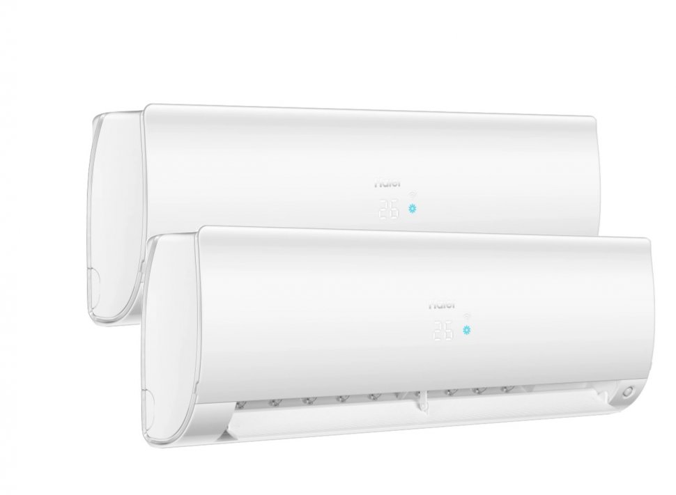 Мульти сплит-система на 2 комнаты 25+25 м2 Haier 2х AS25S2SF2FA-W/2U40S2SM1FA Flexis Super Match