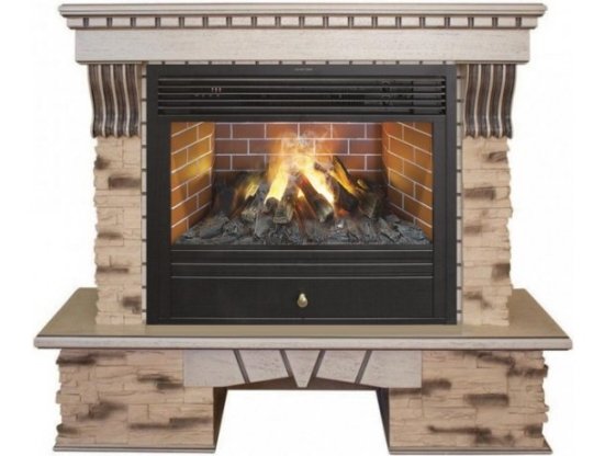 Каминокомплект RealFlame Sorento 25,5 с очагом 3D Novara