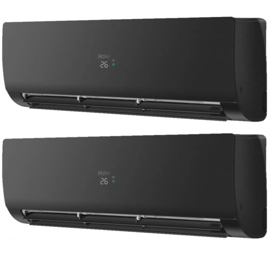 Мульти сплит-система на 2 комнаты 25+25 м2 Haier 2х AS25S2SF2FA-B/2U40S2SM1FA Flexis Super Match