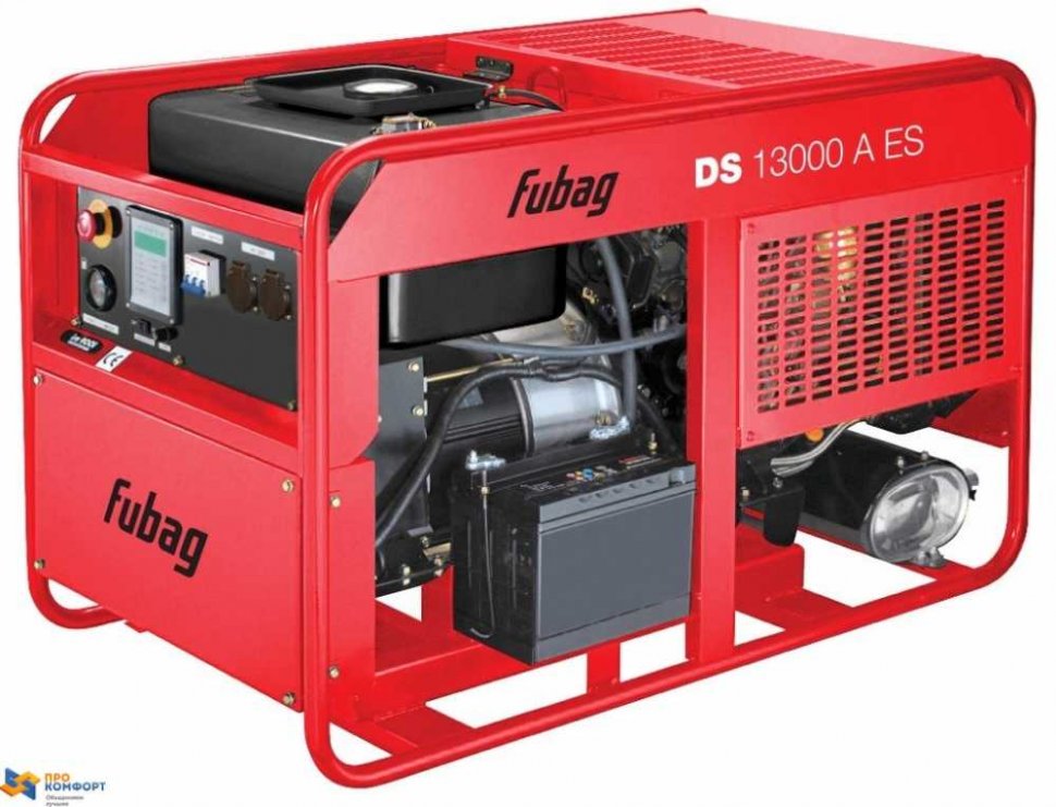 Дизельный электрогенератор Fubag DS 13000 A ES