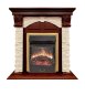 Каминокомплект Royal Flame Dublin (Разборный) с очагом Majestic FX M Brass орех каньон/сланец
