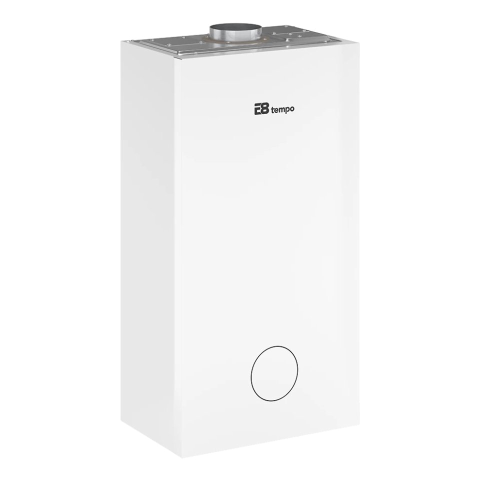 Настенный газовый котел E8 tempo GHD32V (белая стеклянная панель)
