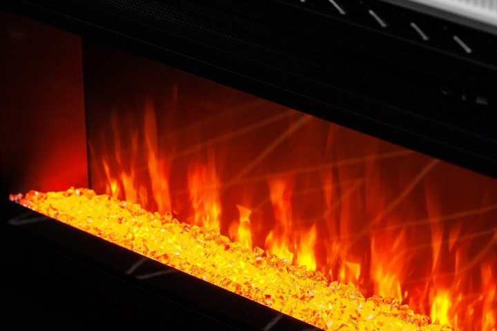 Каминокомплект Royal Flame Line CRM с очагом Vision 42 LED (разборный) санд блэк