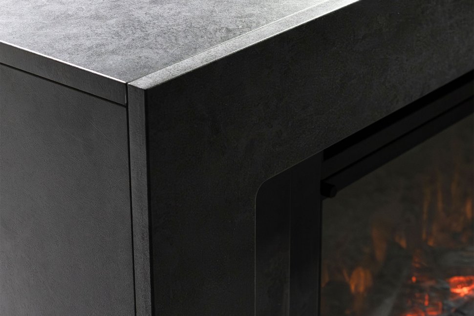 Каминокомплект Royal Flame Line CRM с очагом Vision 42 LED (разборный) санд блэк