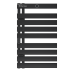 Электрический полотенцесушитель Thermex Njord Black