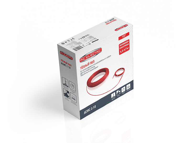 Комплект теплого пола AC Electric ACMC 2-18-1500