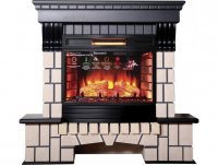 Каминокомплект Interflame Экстер венге с очагом Panoramic 06 25 LED FX