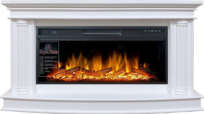 Каминокомплект Royal Flame Rome с очагом Vision 42 LOG LED белый