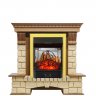 Каминокомплект Royal Flame Pierre Luxe шампань с очагом Majestic FX M Brass