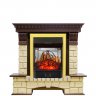 Каминокомплект Royal Flame Pierre Luxe шампань с очагом Majestic FX M Brass