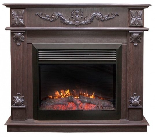 Каминокомплект RealFlame Philadelphia 25,5/26 DN с очагом Moonblaze Deluxe