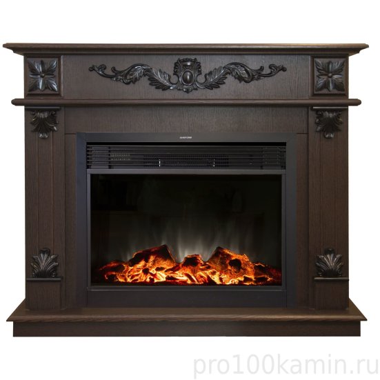 Каминокомплект RealFlame Philadelphia 25,5/26 DN с очагом MoonBlaze LUX Black