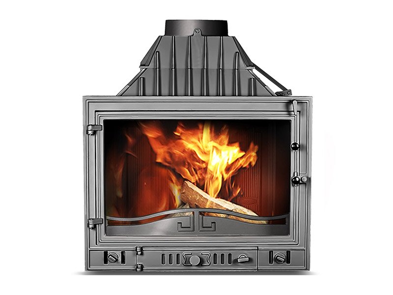 Печь-камин KAWMET W3PB-правое (2 стекла) 16.7 кВт