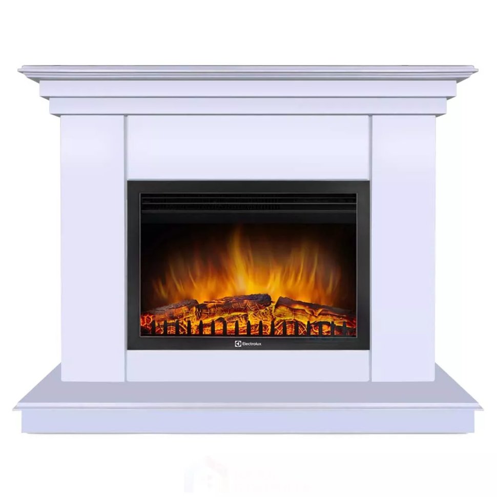 Каминокомплект Хорошие Камины Марс с очагом Electrolux EFP/P-2520LS белый