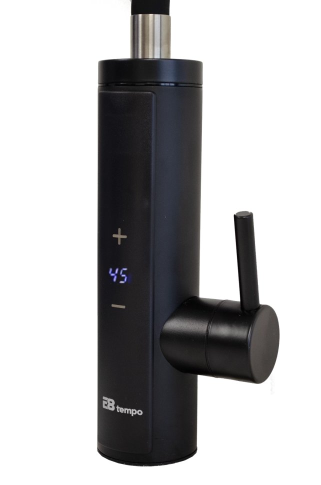 Проточный электрический водонагреватель E8 tempo E8S4-19D(S6-10D)B черный