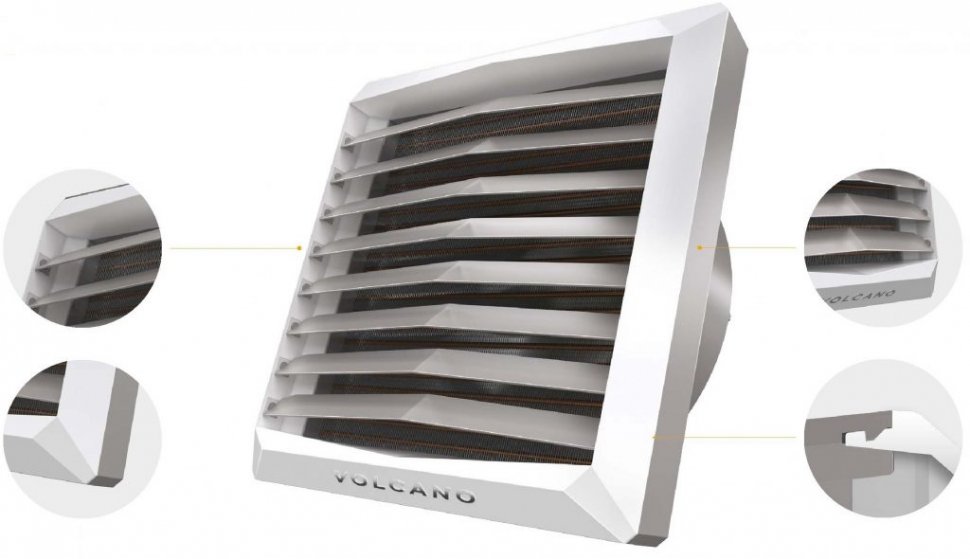 Водяной тепловентилятор Volcano VR2 EC 50 кВт
