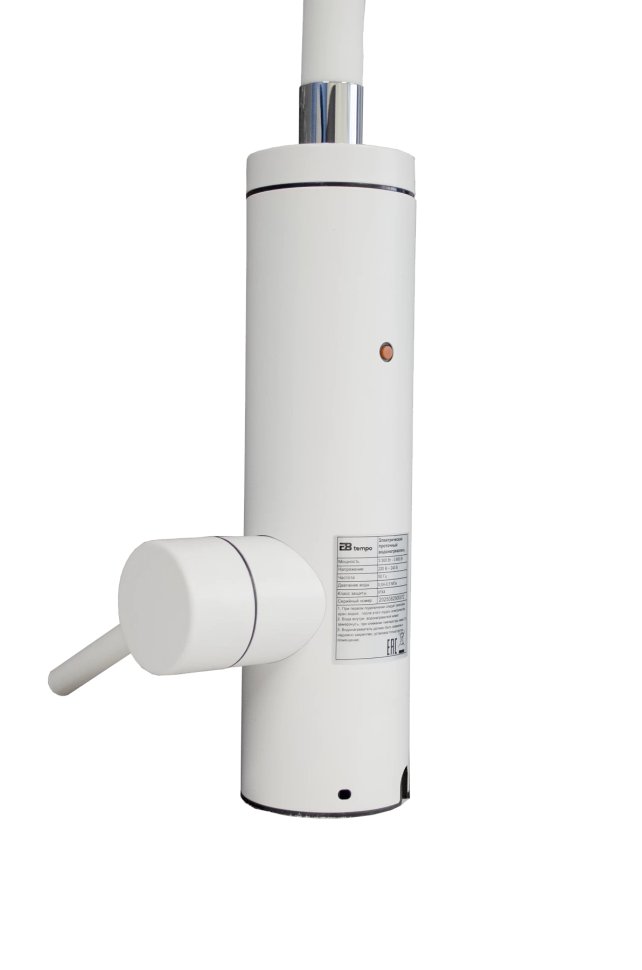 Проточный электрический водонагреватель E8 tempo E8S4-19D(S6-10D)W белый