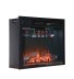 Каминокомплект Interflame Экстер угловой венге с очагом Sirius 30 LED FX Black