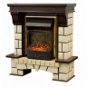 Каминокомплект RealFlame Stone new STD/EUG AO (DN) с очагом Majestic s Lux Black/Brass