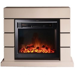Каминокомплект Interflame Норд с очагом Jupiter FX M Black бежевый
