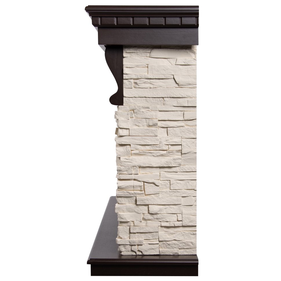 Каминокомплект Electrolux EFP/P-3620LS портал Michigan 42/40/36 камень молочный/шпон темный