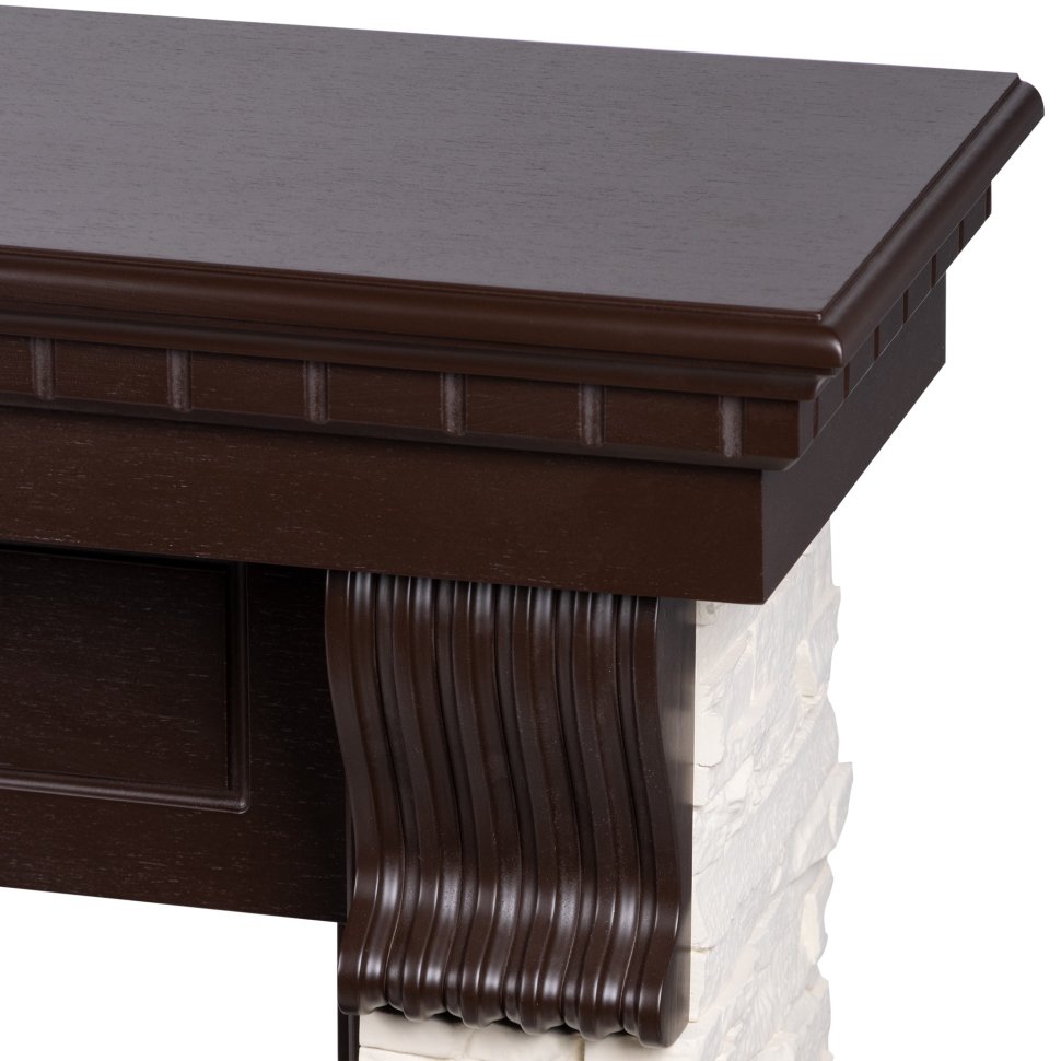 Каминокомплект Electrolux EFP/P-3620LS портал Michigan 42/40/36 камень молочный/шпон темный