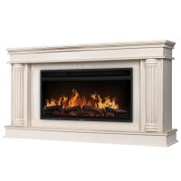 Каминокомплект Electrolux EFP/P-3620LS портал Olympia 42/40/36 сл. кость с зол. патиной